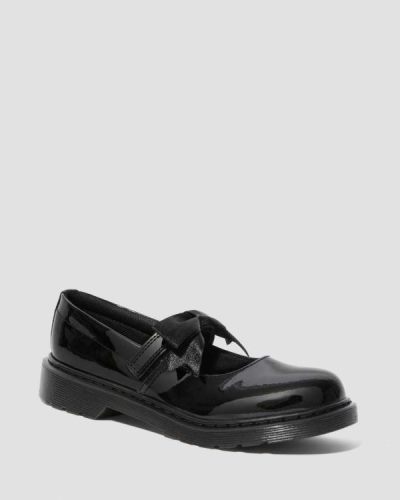 Mary Janes Dr Martens Maccy Ii Youth Patent Cuero Para Niños DR5351H